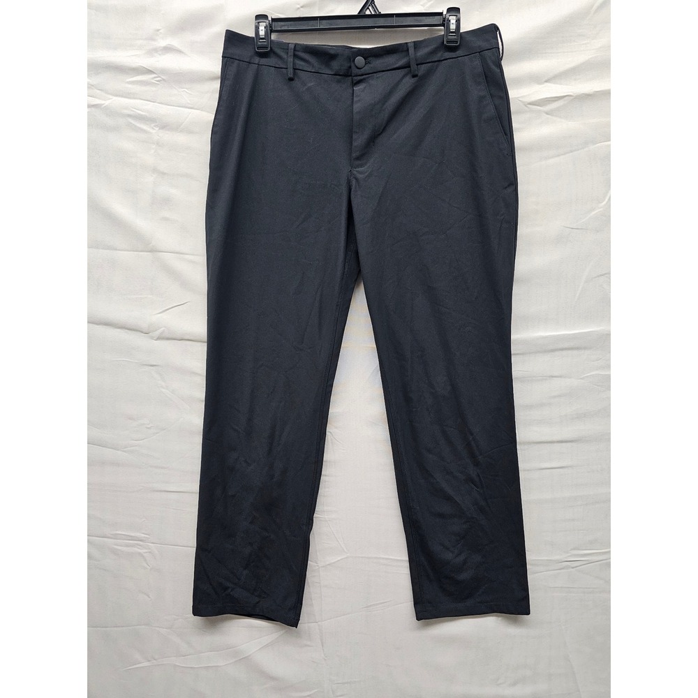 GAP Mens All Day Chino Black Slim Straight Moisture Wicking Pants 36x30 GP007149